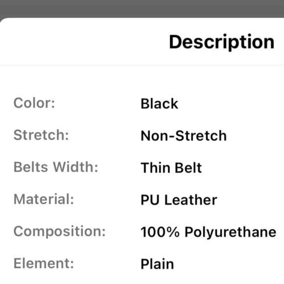 PU Leather Suspender Circle Buckle Harness Belt - Picture 8 of 10